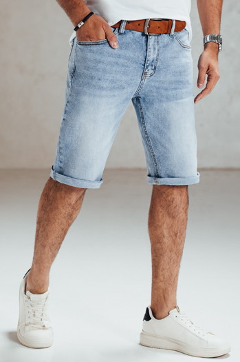 Spodenki męskie jeansowe niebieskie Dstreet SX2548