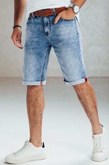 Spodenki męskie jeansowe niebieskie Dstreet SX2563