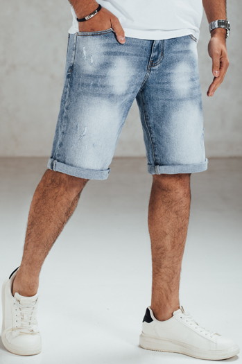 Spodenki jeansowe męskie niebieskie Dstreet SX2567