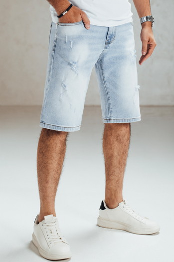 Spodenki męskie jeansowe niebieskie Dstreet SX2568