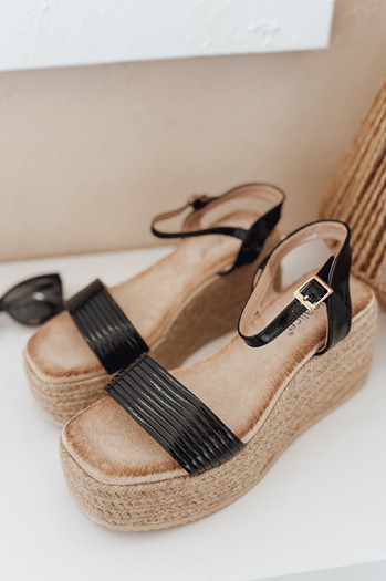 Sandały damskie TRENDJOY czarne Dstreet ZY0987