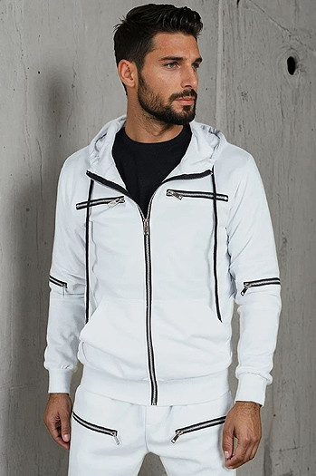 Dres męski biały Dstreet AX0813