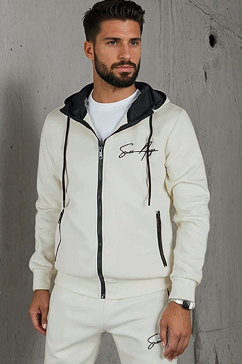 Dres męski ecru Dstreet AX0816