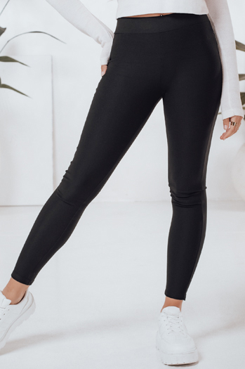 Spodnie damskie legginsy push up czarne Dstreet UY2733