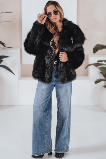 Futerko damskie  krótkie czarne ZARAFIA Dstreet TY5117