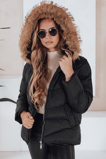 Kurtka damska pikowana czarna Dstreet TY5126