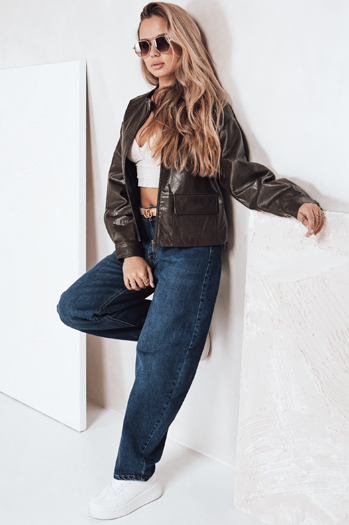 Jeansy damskie baggy niebieskie Dstreet UY2784