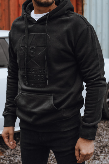 Bluza męska czarna Dstreet BX5933