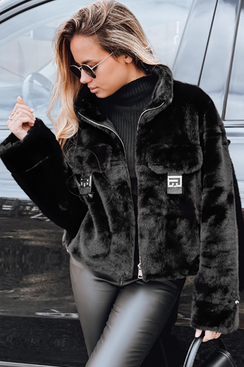 Futerko damskie krótkie czarne Dstreet TY5249