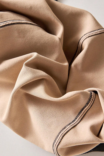 Rajstopy damskie ocieplane TERMO brązowe Dstreet UY2831