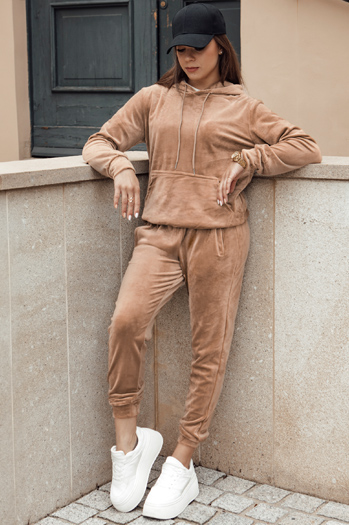 Spodnie damskie khaki Dstreet UY3834