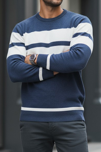 Sweter męski niebieski Dstreet WX2332