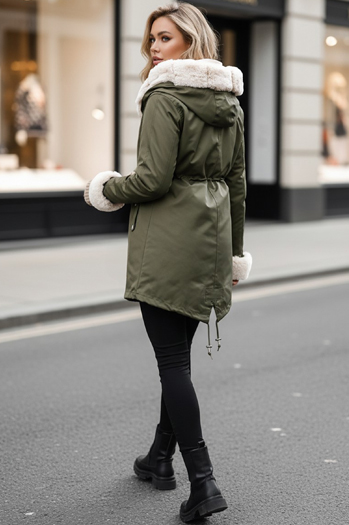 Kurtka zimowa damska parka ARCTIC zielona Dstreet TY4782z