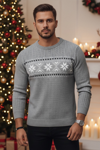 Sweter męski szary Dstreet WX2278z