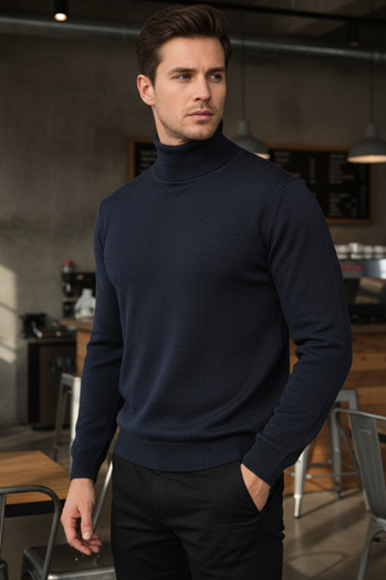 Golf męski granatowy Dstreet WX2358