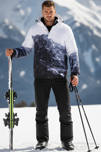 Kurtka męska zimowa narciarską granatowa Dstreet TX5125