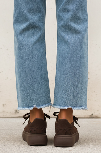 Sneakersy damskie brązowe Dstreet ZY1372