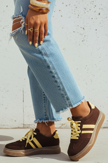 Buty damskie coffee Dstreet ZY1401