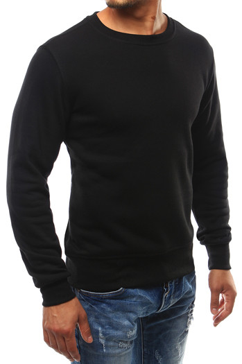 Bluza męska bez kaptura czarna BX2416