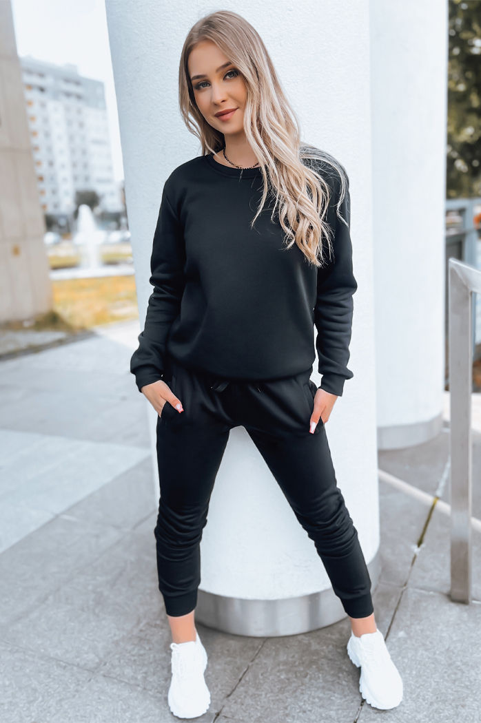 Bluza damska FASHION II czarna Dstreet BY0150