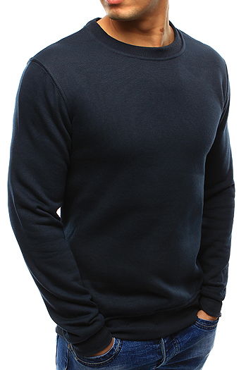 Bluza męska gładka granatowa Dstreet BX4248