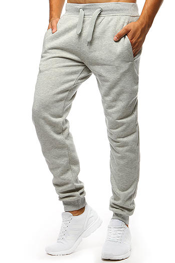 Spodnie męskie dresowe szare Dstreet UX2623