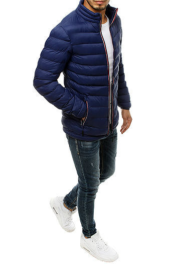 Kurtka męska przejściowa pikowana granatowa TX3487