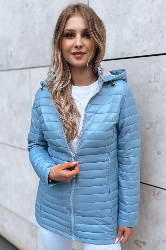 Kurtka damska pikowana CARLOT niebieska TY1530