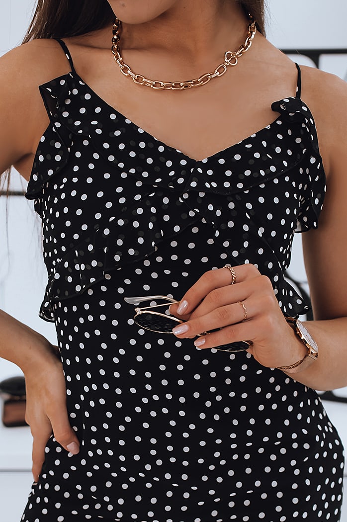 Sukienka LEILA czarna Dstreet EY1538