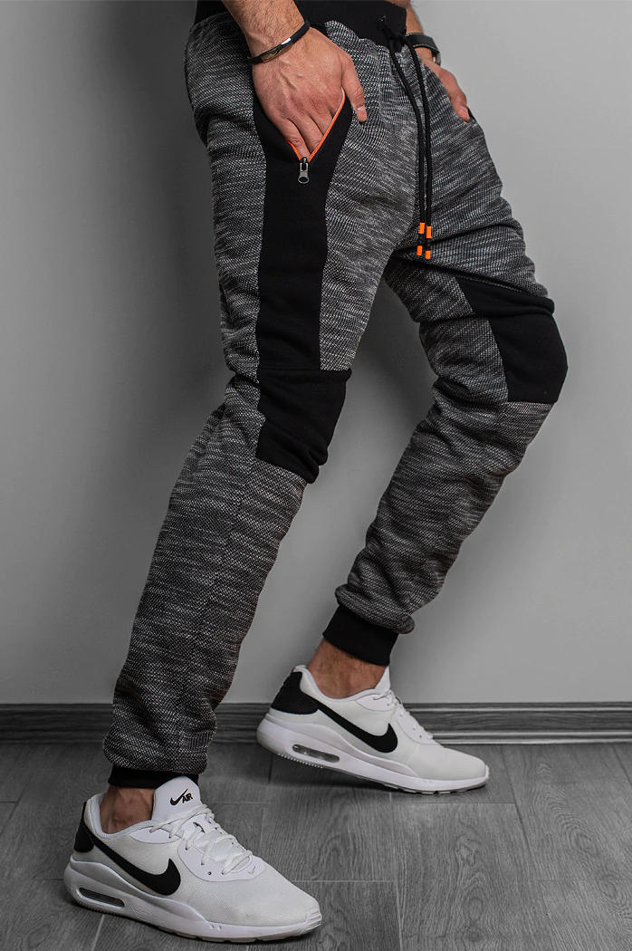 Spodnie dresowe męskie ciemnoszare Dstreet UX3023