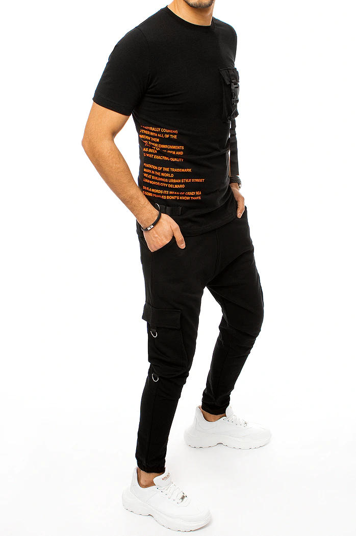 Dres męski czarny Dstreet AX0366