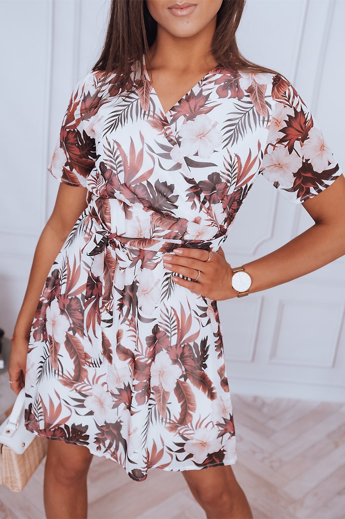 Sukienka MAINA biała Dstreet EY1769