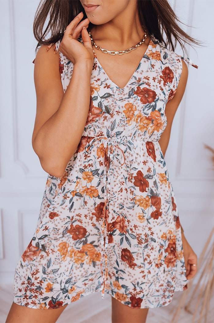 Sukienka SOPHIE beżowa Dstreet EY1796