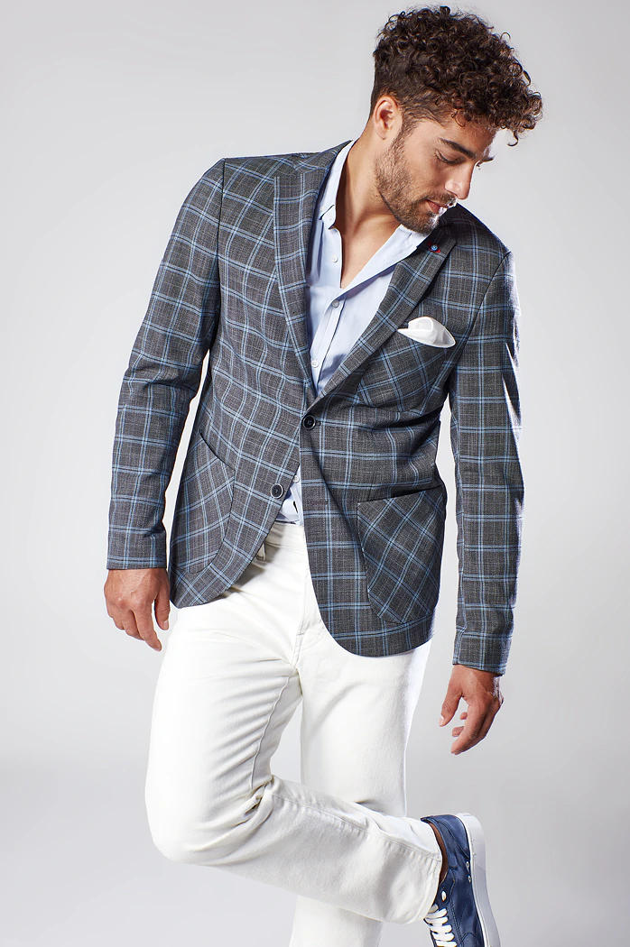 Marynarka męska czarna Dstreet MX0563