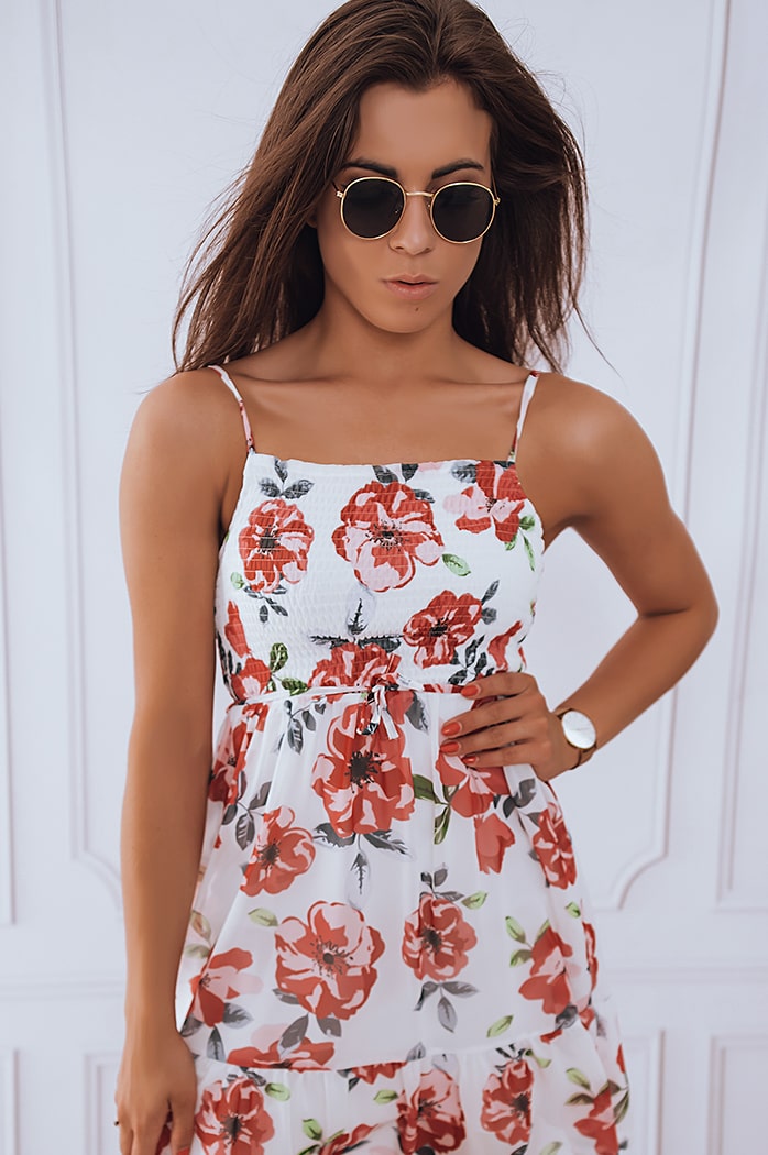 Sukienka HESSA biała Dstreet EY1911