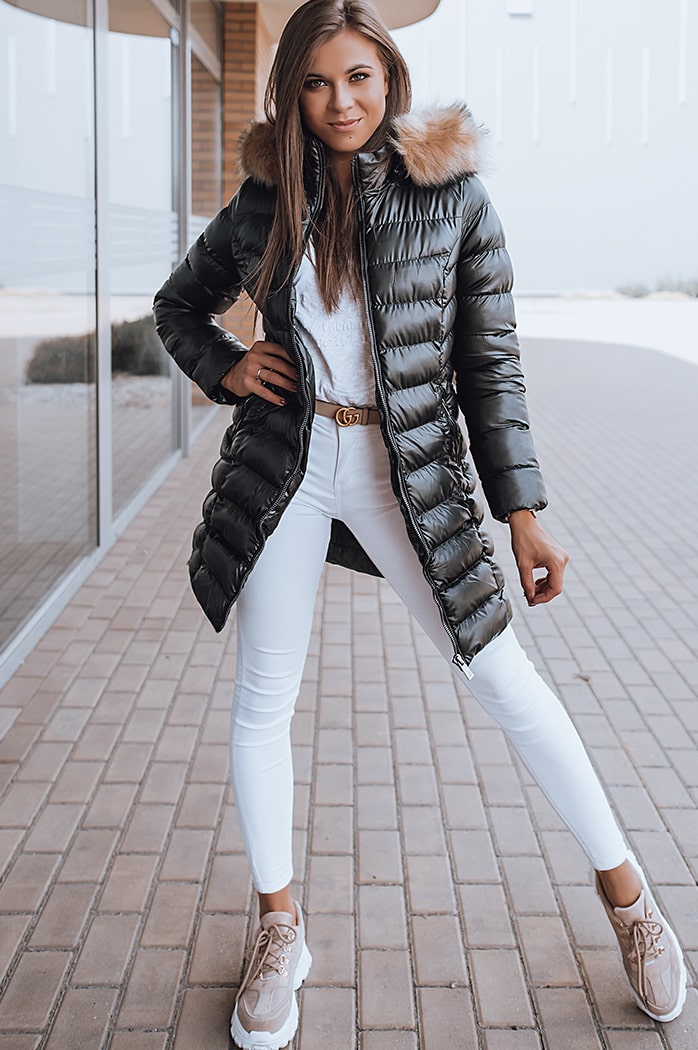 Kurtka damska REBECCA czarna Dstreet TY2079