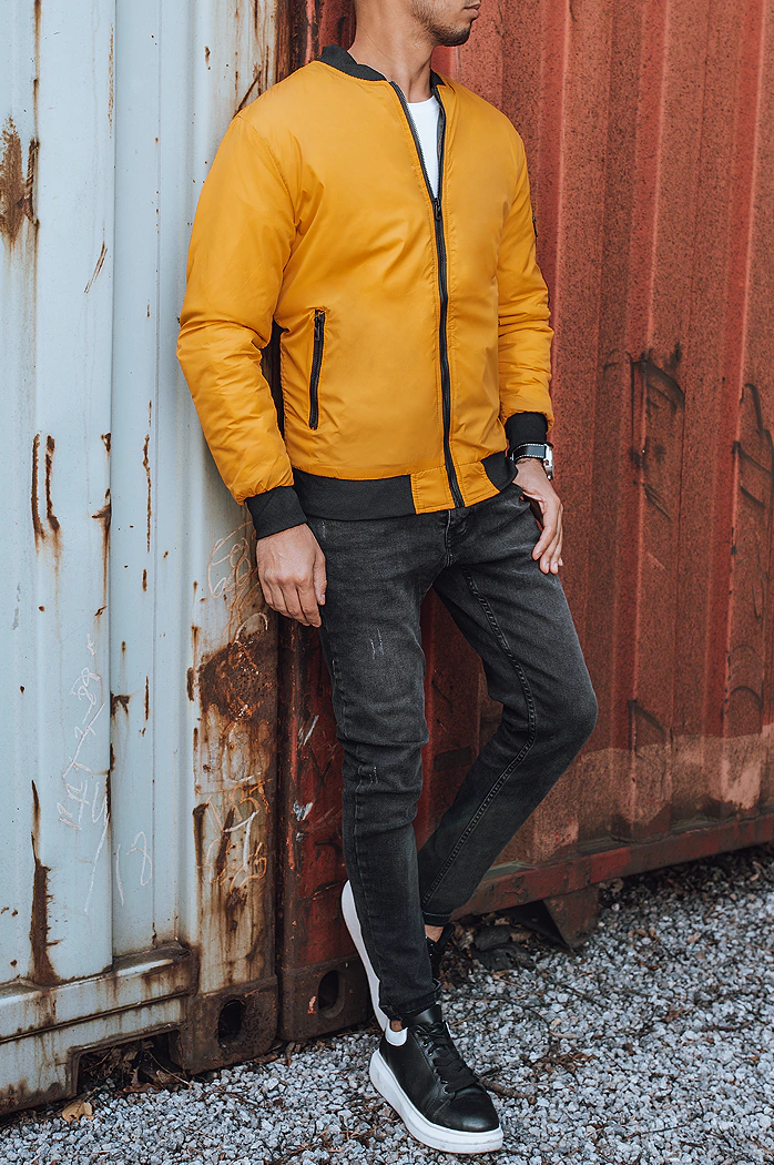 Kurtka męska bomber jacket kamelowa Dstreet TX3825