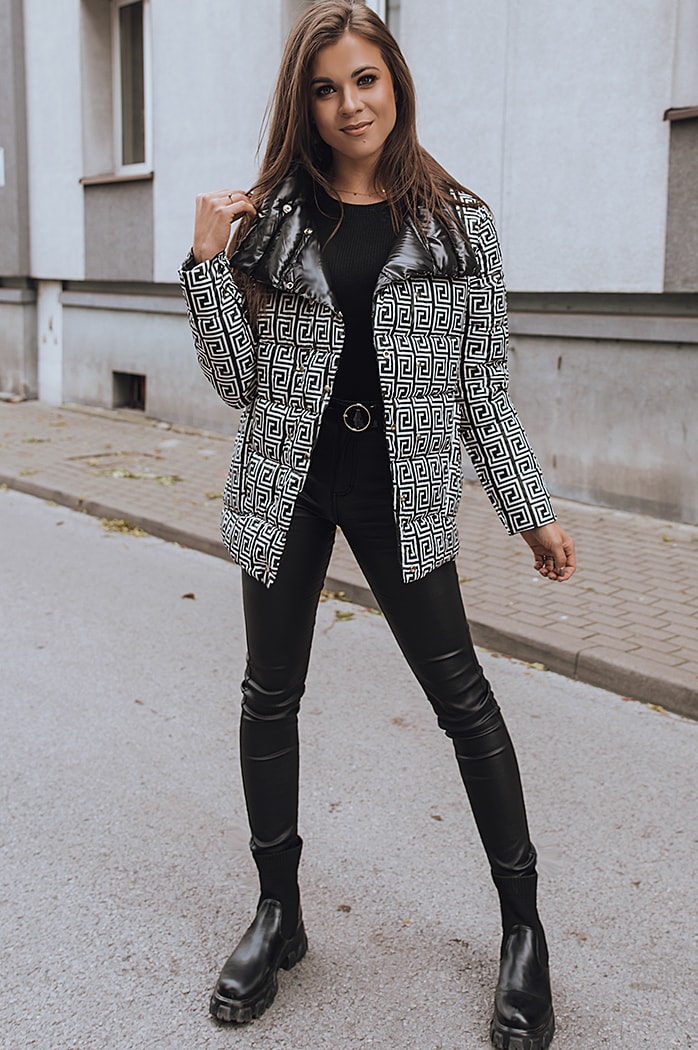 Kurtka damska DELSY czarna Dstreet TY2349