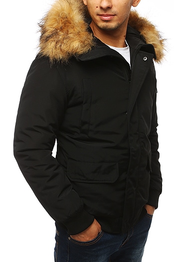 Kurtka męska zimowa czarna Dstreet TX3940