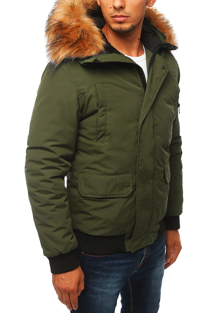 Kurtka męska zimowa zielona Dstreet TX3941