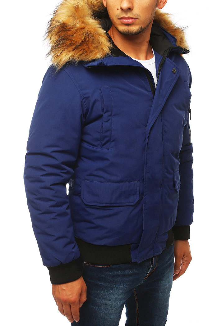 Kurtka męska zimowa granatowa Dstreet TX3943