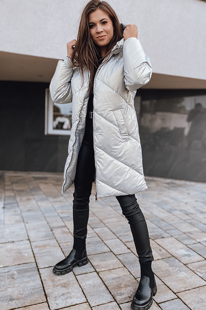 Kurtka damska MAGGIE szara Dstreet TY2408