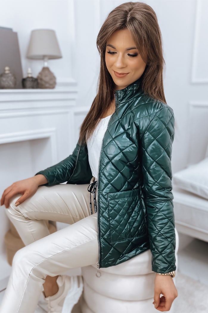 Kurtka damska MIRIA ciemnozielona Dstreet TY2538