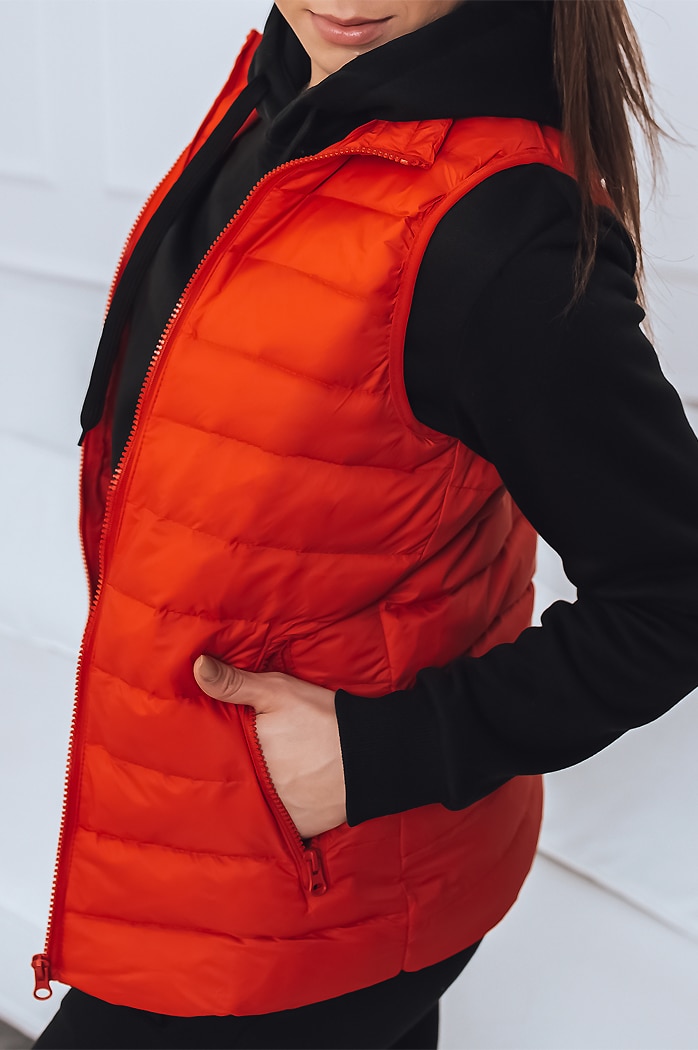 Kamizelka damska ROSILA czerwona Dstreet TY2578