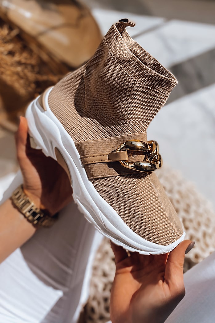 Buty damskie ELISA khaki Dstreet ZY0110