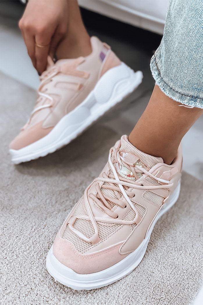 Buty damskie LESI rózowe Dstreet ZY0113