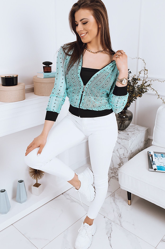 Bomerka damska NANES niebieska Dstreet TY2804