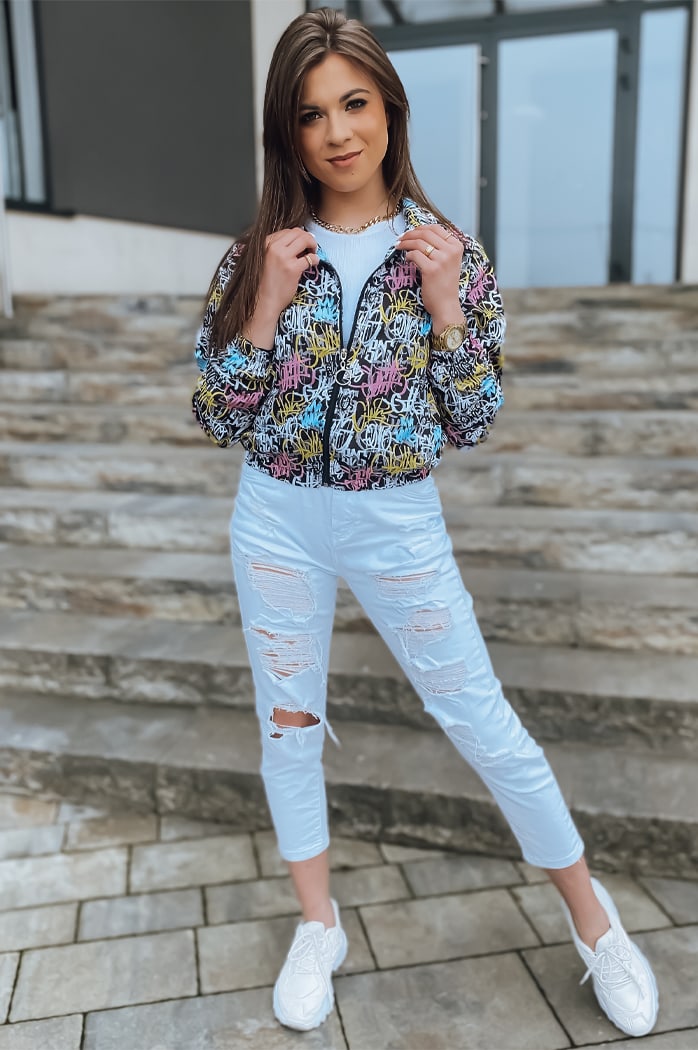 Kurtka damska przejściowa GUNIS czarna Dstreet TY2816