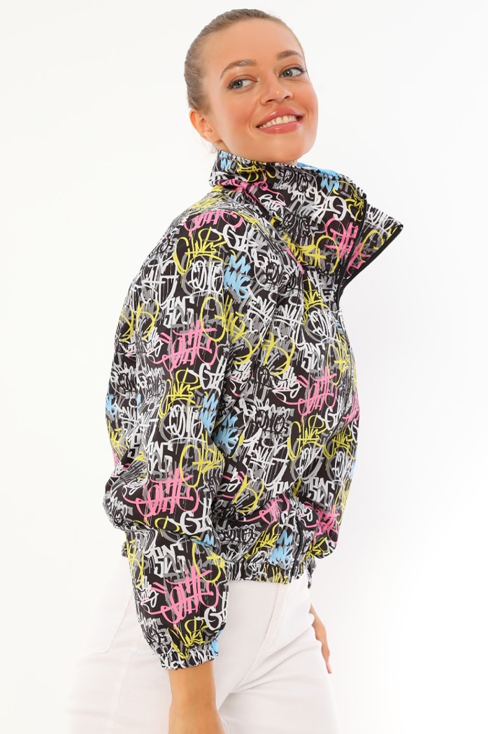 Kurtka damska przejściowa GUNIS czarna Dstreet TY2816z