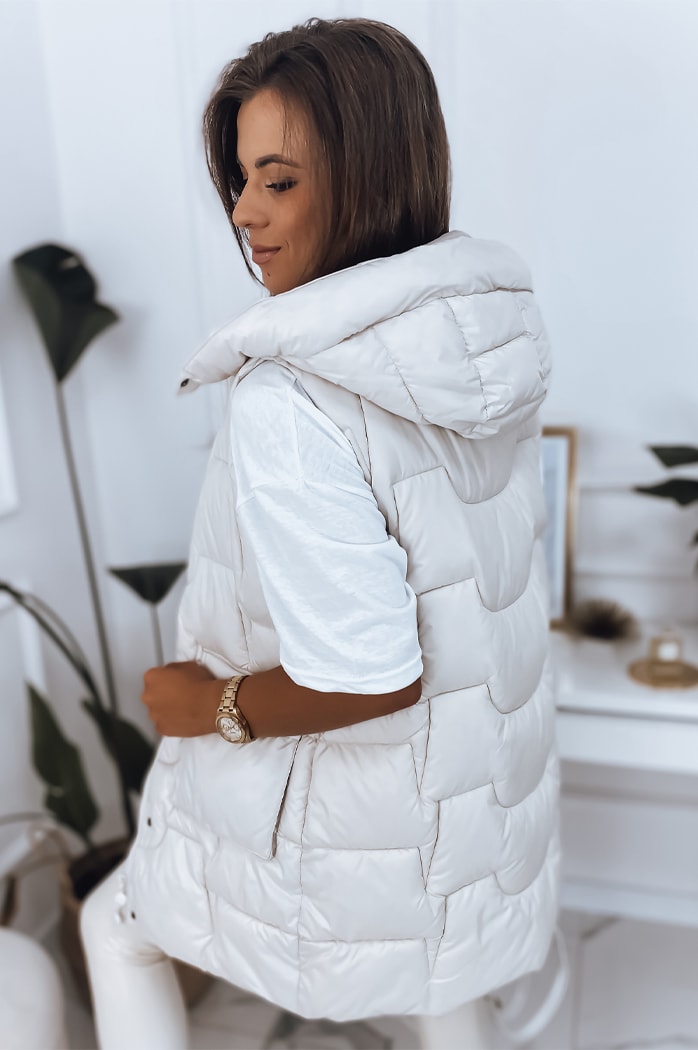 Kamizelka damska WENDY biała Dstreet TY2829